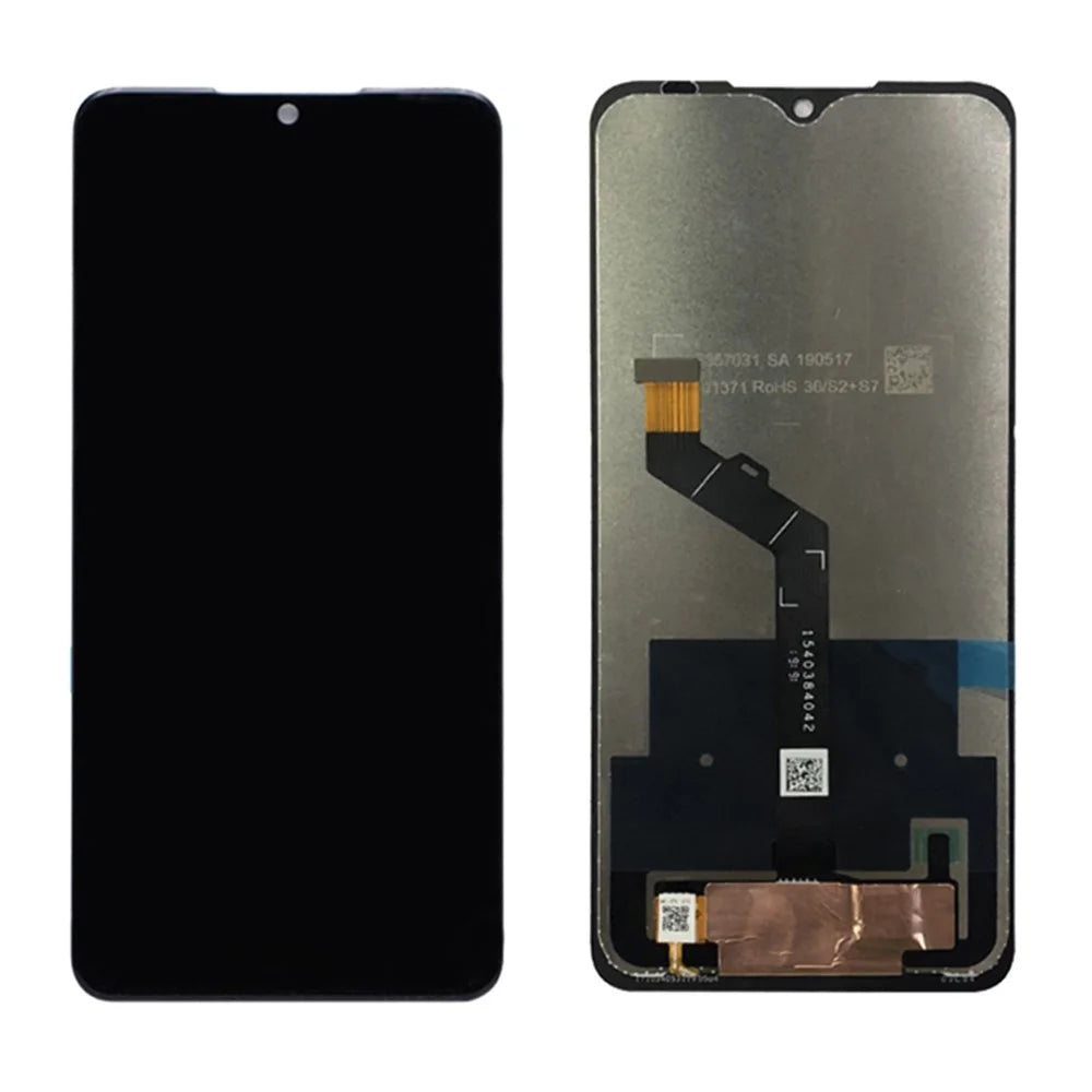 OEM LCD Screen and Digitizer Assembly Replacement Part for Nokia 7.2 / Nokia 6.2 - Black - 1