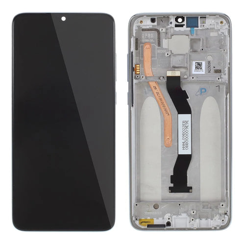 LCD Screen and Digitizer Assembly + Frame Repair Part (without Logo) for Xiaomi Redmi Note 8 Pro - Silver - 1