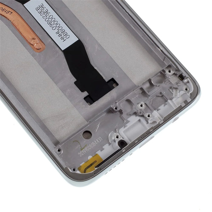 LCD Screen and Digitizer Assembly + Frame Repair Part (without Logo) for Xiaomi Redmi Note 8 Pro - Silver - 3