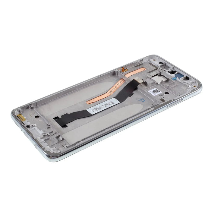 LCD Screen and Digitizer Assembly + Frame Repair Part (without Logo) for Xiaomi Redmi Note 8 Pro - Silver - 4