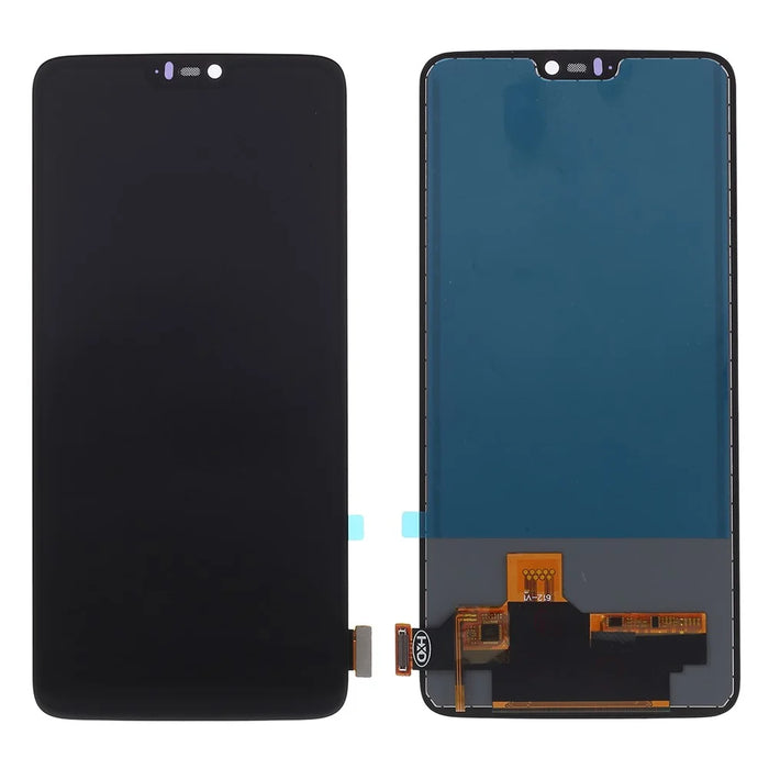 LCD Screen and Digitizer Assembly Part (TFT Version) (without Logo) for OnePlus 6 - Black - 1