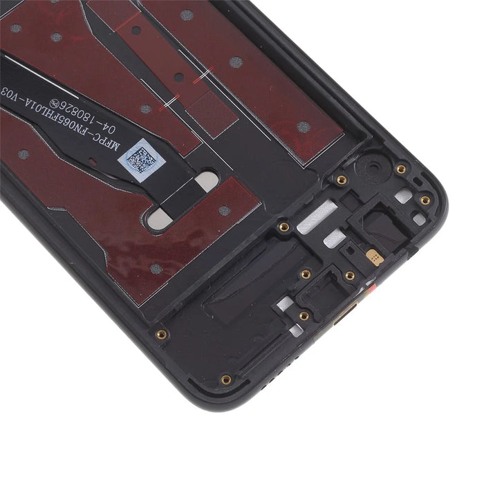 LCD Screen and Digitizer Assembly + Frame Replacement (without Logo) for Huawei Honor 8X / Honor View 10 Lite - Black - 2