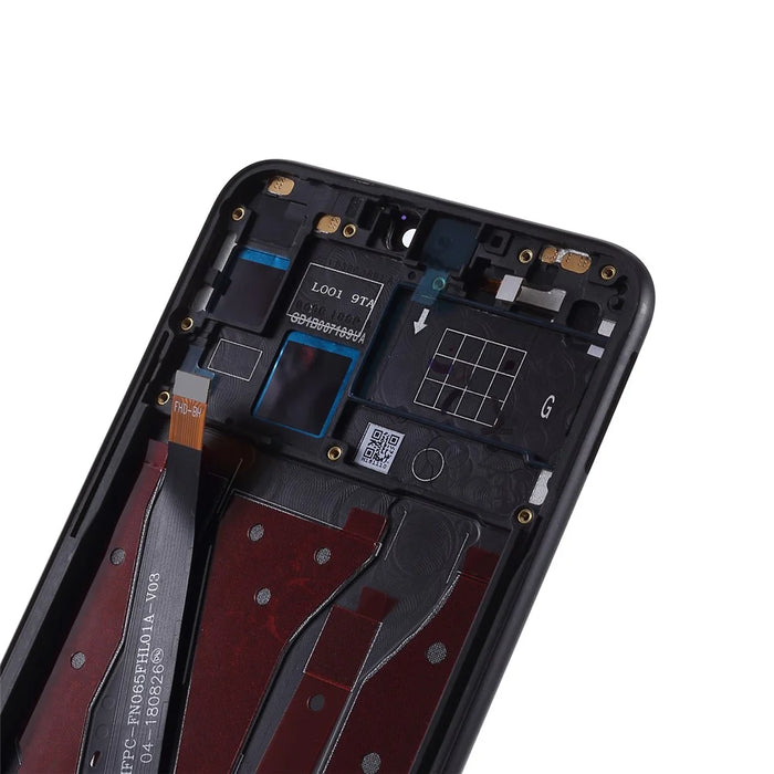 LCD Screen and Digitizer Assembly + Frame Replacement (without Logo) for Huawei Honor 8X / Honor View 10 Lite - Black - 3