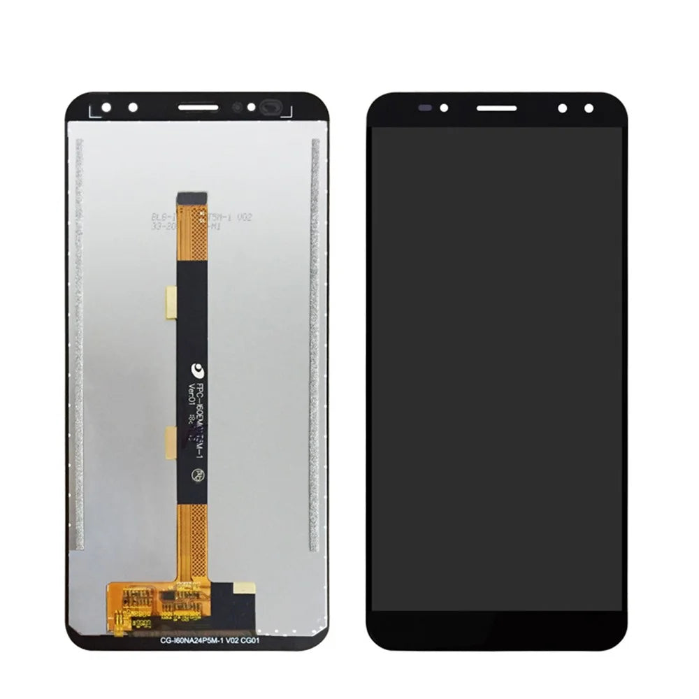 LCD Screen and Digitizer Assembly Replacement Part for Vernee X (without Logo) - Black - 1