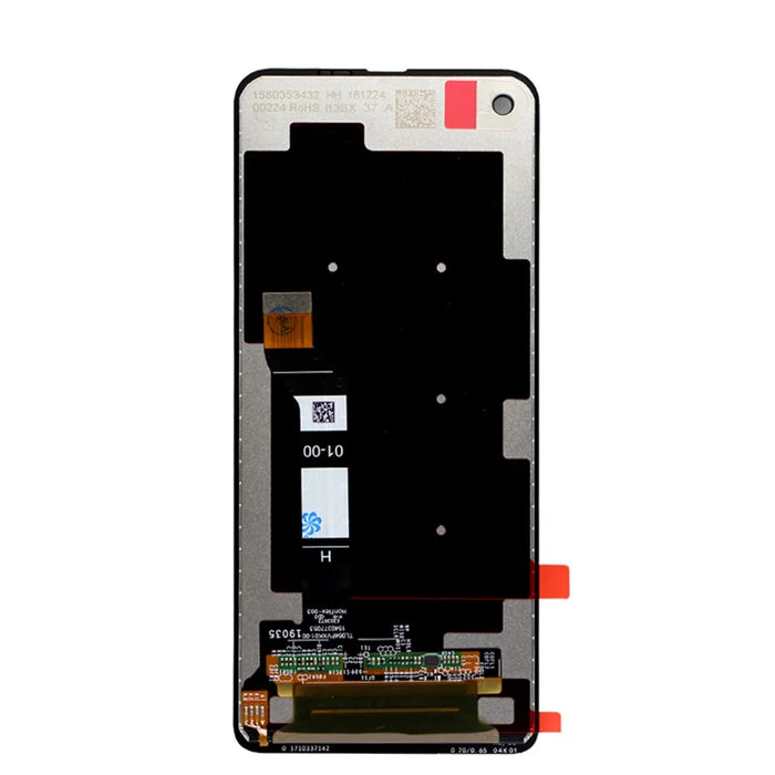 OEM LCD Screen and Digitizer Assembly Replacement for Motorola One Vision/P50 (without Logo) - Black - 3