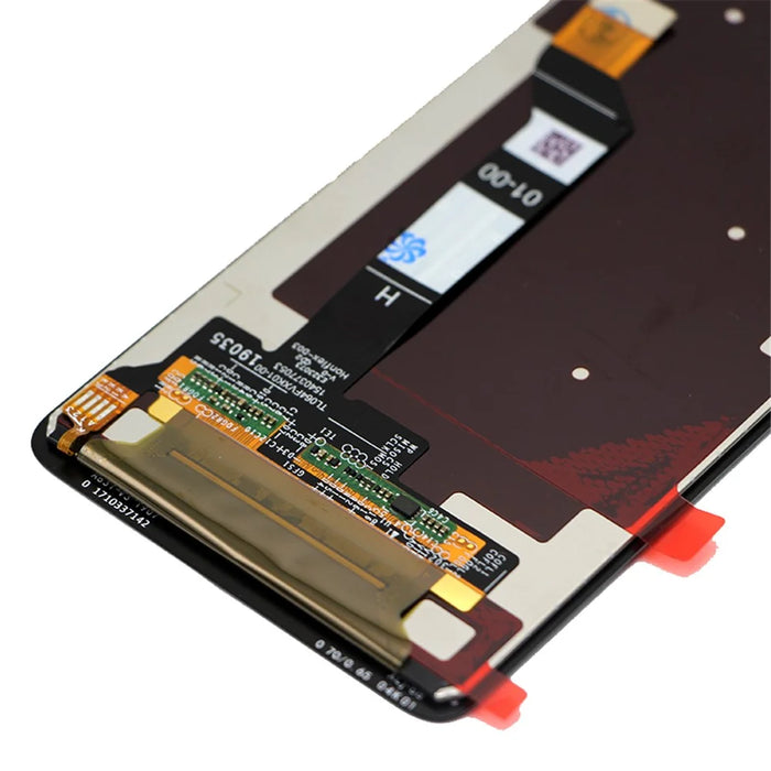 OEM LCD Screen and Digitizer Assembly Replacement for Motorola One Vision/P50 (without Logo) - Black - 6