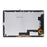 OEM LCD Screen and Digitizer Assembly Replace Part for Huawei MediaPad M6 10.8-inch - Black - 2