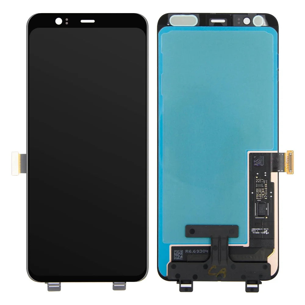 OEM LCD Screen and Digitizer Assembly for Google Pixel 4 XL G020P, G020, GA01181-US, GA01182-US, GA01180-US - Black - 1