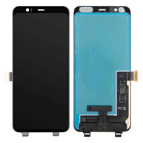 OEM LCD Screen and Digitizer Assembly for Google Pixel 4 XL G020P, G020, GA01181-US, GA01182-US, GA01180-US - Black - 1