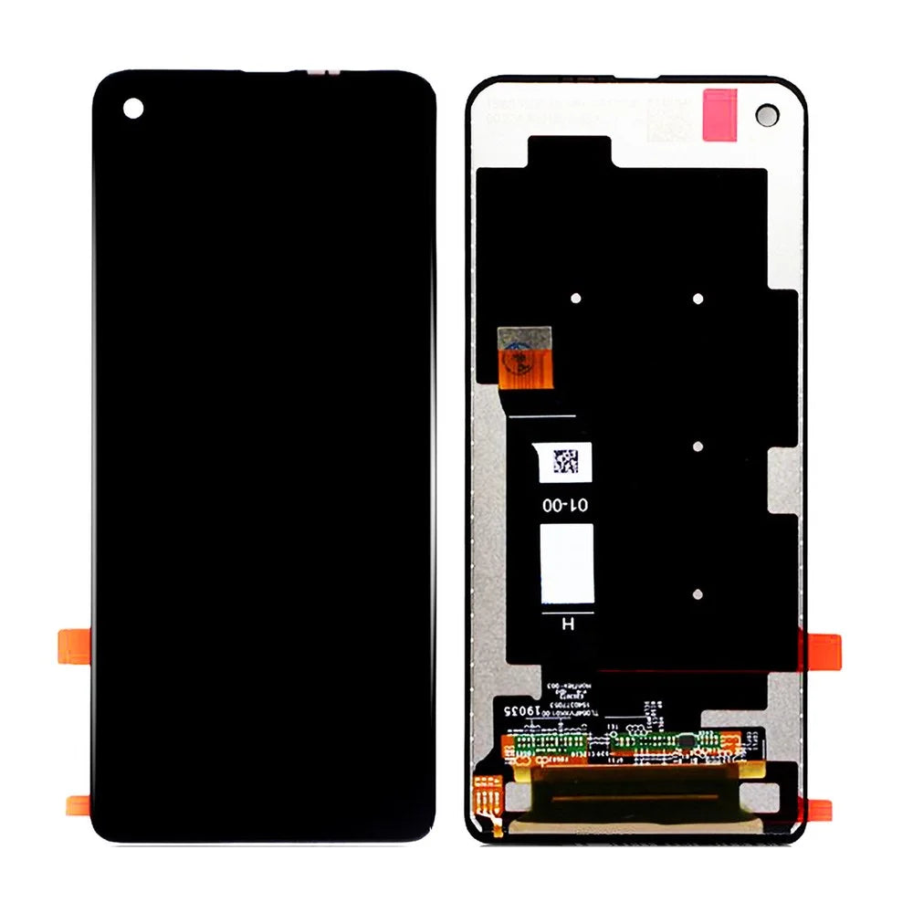 OEM LCD Screen and Digitizer Assembly Replace Part (without Logo) for Motorola One Action XT2013-1, XT2013-2 - Black - 1