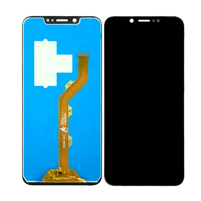 LCD Screen and Digitizer Assembly Replace Part for Tecno Camon 11 CF7 - Black - 1