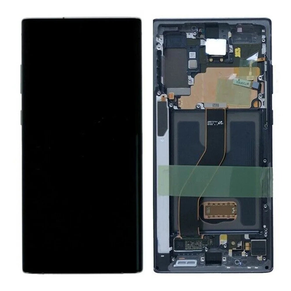 For Samsung Galaxy Note 10 Plus 4G N975 / 10 Plus 5G N976 OEM LCD Screen and Digitizer Assembly + Frame Replacement (Without Logo) - Black - 1