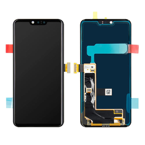 OEM LCD Screen and Digitizer Assembly (without Logo) for LG G8 ThinQ G820 - Black - 1