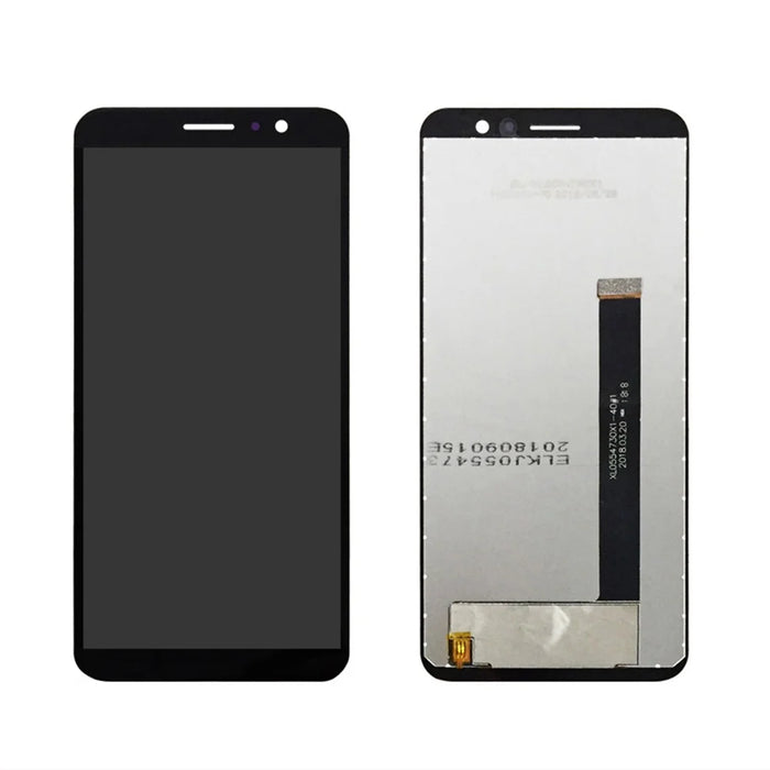 LCD Screen and Digitizer Assembly Spare Part for Umidigi A1 Pro - Black - 1
