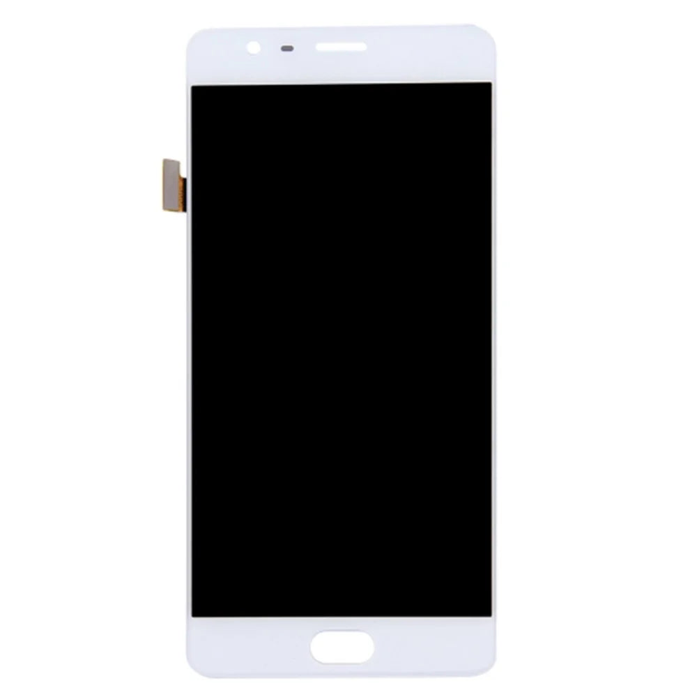 OEM LCD Screen and Digitizer Assembly Part Replacement for OnePlus 3 / 3T - White - 1