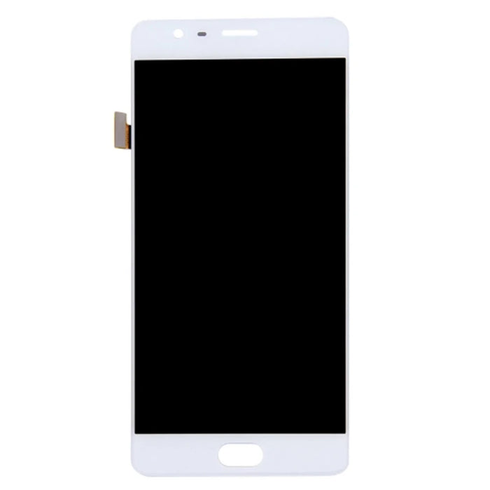 OEM LCD Screen and Digitizer Assembly Part Replacement for OnePlus 3 / 3T - White - 1