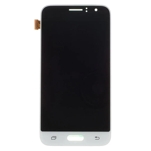 OEM LCD Screen and Digitizer Assembly Part for Samsung Galaxy J1 (2016) J120  - White - 1