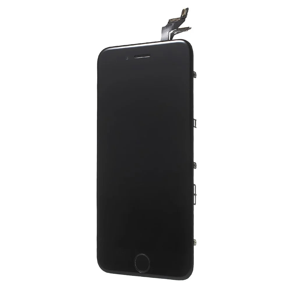 For iPhone 6s 4.7-inch LCD Screen and Digitizer Assembly with Frame + Small Parts (Made by China Manufacturer, 380-450cd/m2 Brightness) (without Logo) - Black - 2