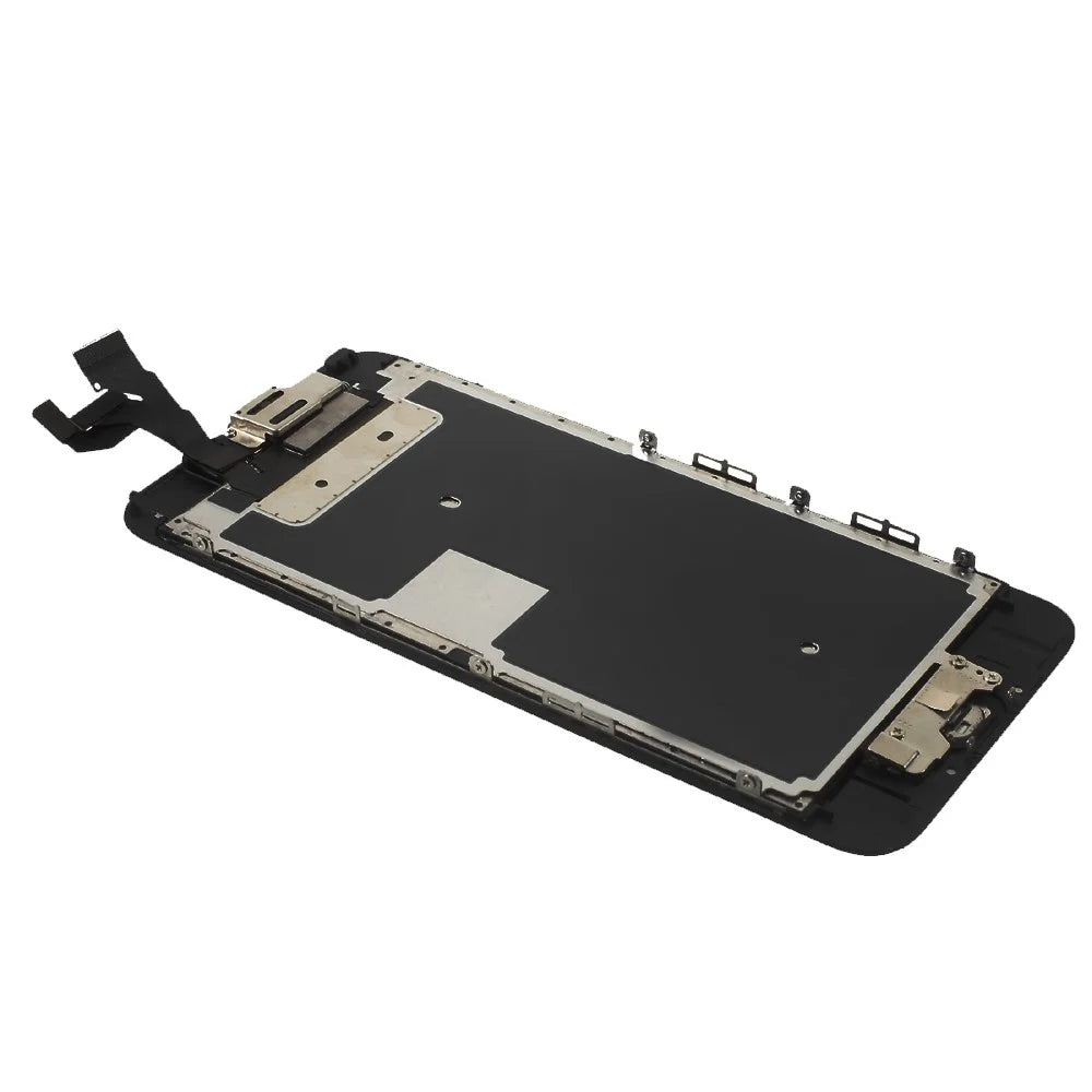For iPhone 6s 4.7-inch LCD Screen and Digitizer Assembly with Frame + Small Parts (Made by China Manufacturer, 380-450cd/m2 Brightness) (without Logo) - Black - 4