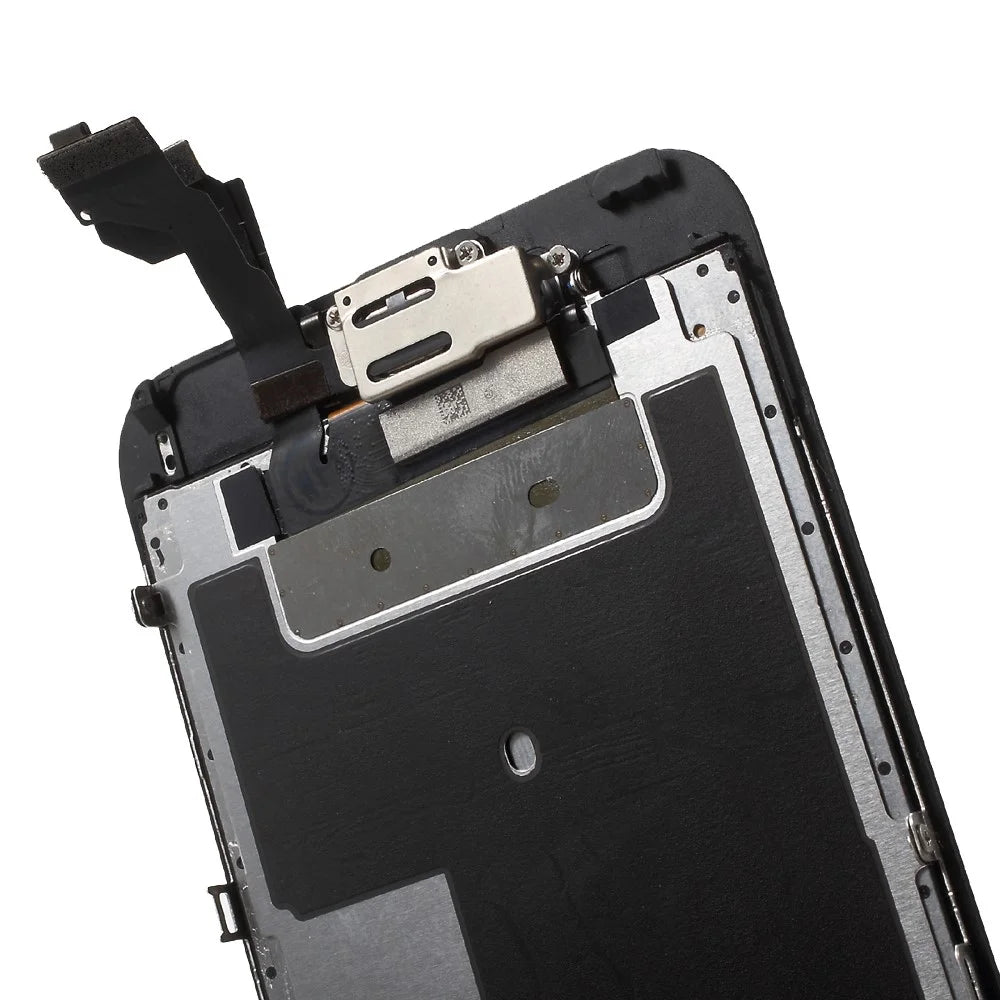 For iPhone 6s 4.7-inch LCD Screen and Digitizer Assembly with Frame + Small Parts (Made by China Manufacturer, 380-450cd/m2 Brightness) (without Logo) - Black - 7