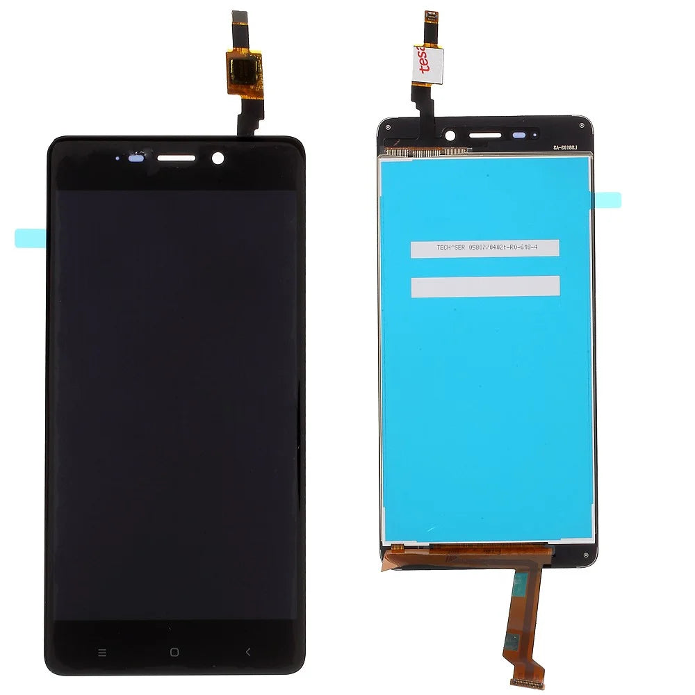 For Xiaomi Redmi 4 LCD Screen and Digitizer Assembly (Non-OEM Screen Glass Lens, OEM Other Parts) - Black - 1