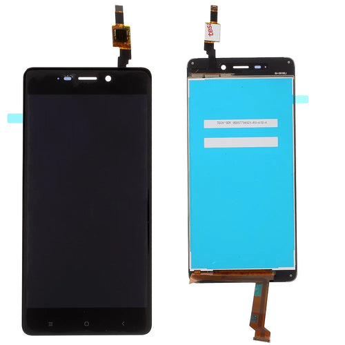 For Xiaomi Redmi 4 LCD Screen and Digitizer Assembly (Non-OEM Screen Glass Lens, OEM Other Parts) - Black - 1