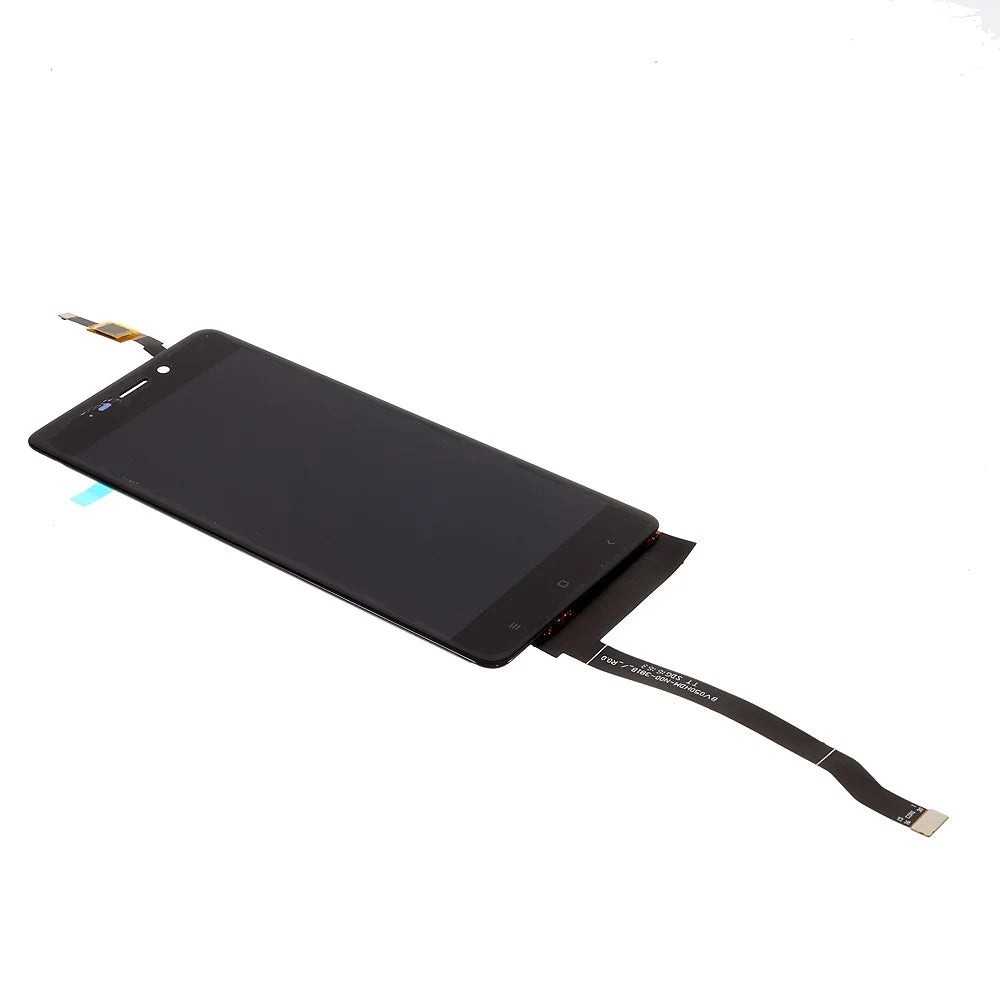 For Xiaomi Redmi 4 LCD Screen and Digitizer Assembly (Non-OEM Screen Glass Lens, OEM Other Parts) - Black - 3