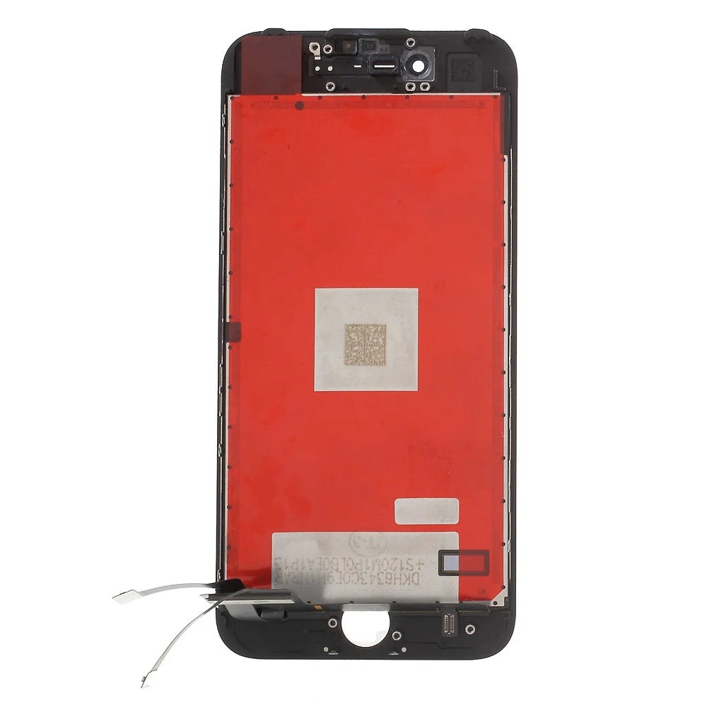 LCD Screen and Digitizer Assembly + Frame with Small Parts for iPhone 7 4.7 inch (Made by China Manufacturer, 380-450cd/m2 Brightness) (without Logo) - Black - 3