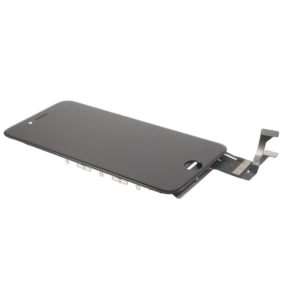 LCD Screen and Digitizer Assembly + Frame with Small Parts for iPhone 7 4.7 inch (Made by China Manufacturer, 380-450cd/m2 Brightness) (without Logo) - Black - 4