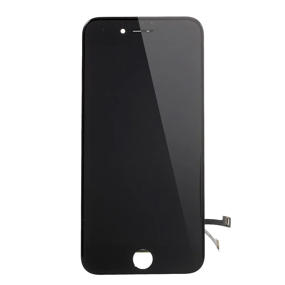 LCD Screen and Digitizer Assembly + Frame with Small Parts for iPhone 7 Plus 5.5 inch (Made by China Manufacturer, 380-450cd/m2 Brightness + Full View) (without Logo) - Black - 1