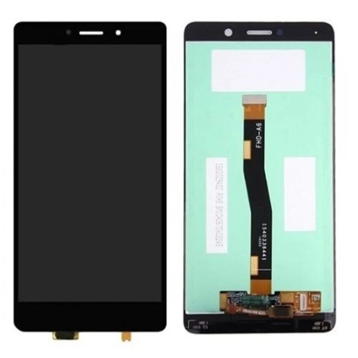 LCD Screen and Digitizer Assembly Replacement for Huawei Honor 6X - Black - 1