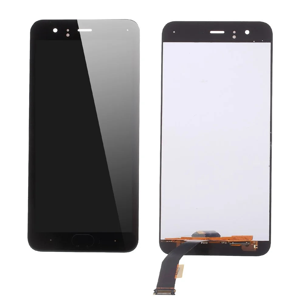 Screen and Digitizer Assembly Replacement Part (Non-OEM Screen Glass Lens, OEM Other Parts) for Xiaomi Mi 6 - Black - 1