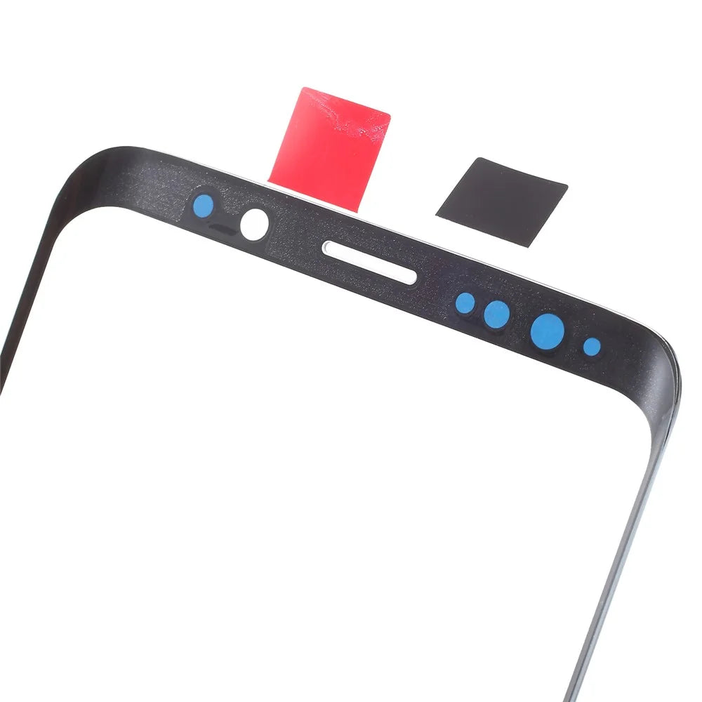 For Samsung Galaxy S9 SM-G960 Front Screen Glass Lens Replacement Part (without Logo) - Black - 6