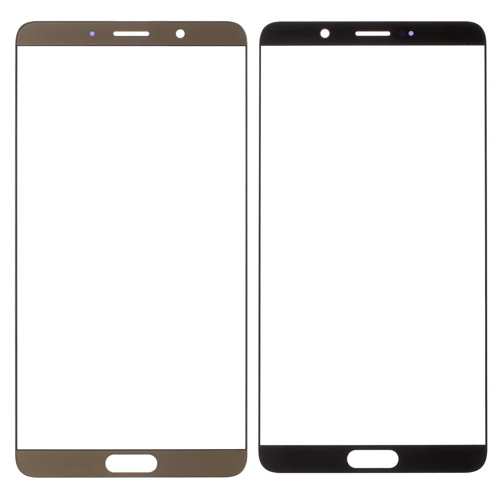 Front Screen Glass Lens Replace Part for Huawei Mate 10 (without Logo) - Gold - 1