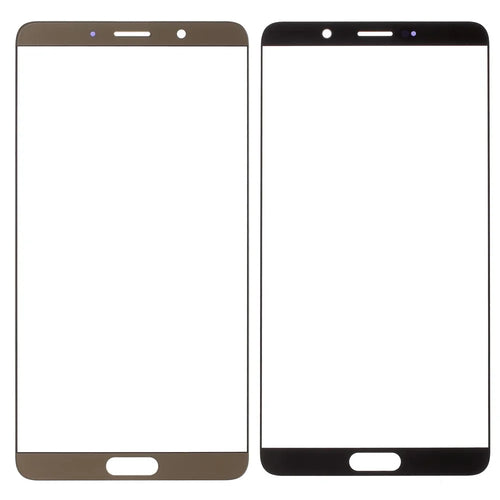 Front Screen Glass Lens Replace Part for Huawei Mate 10 (without Logo) - Gold - 1