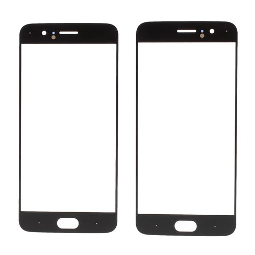 Black - For OnePlus 5 Outer Front Screen Glass Lens Replace Part - 1