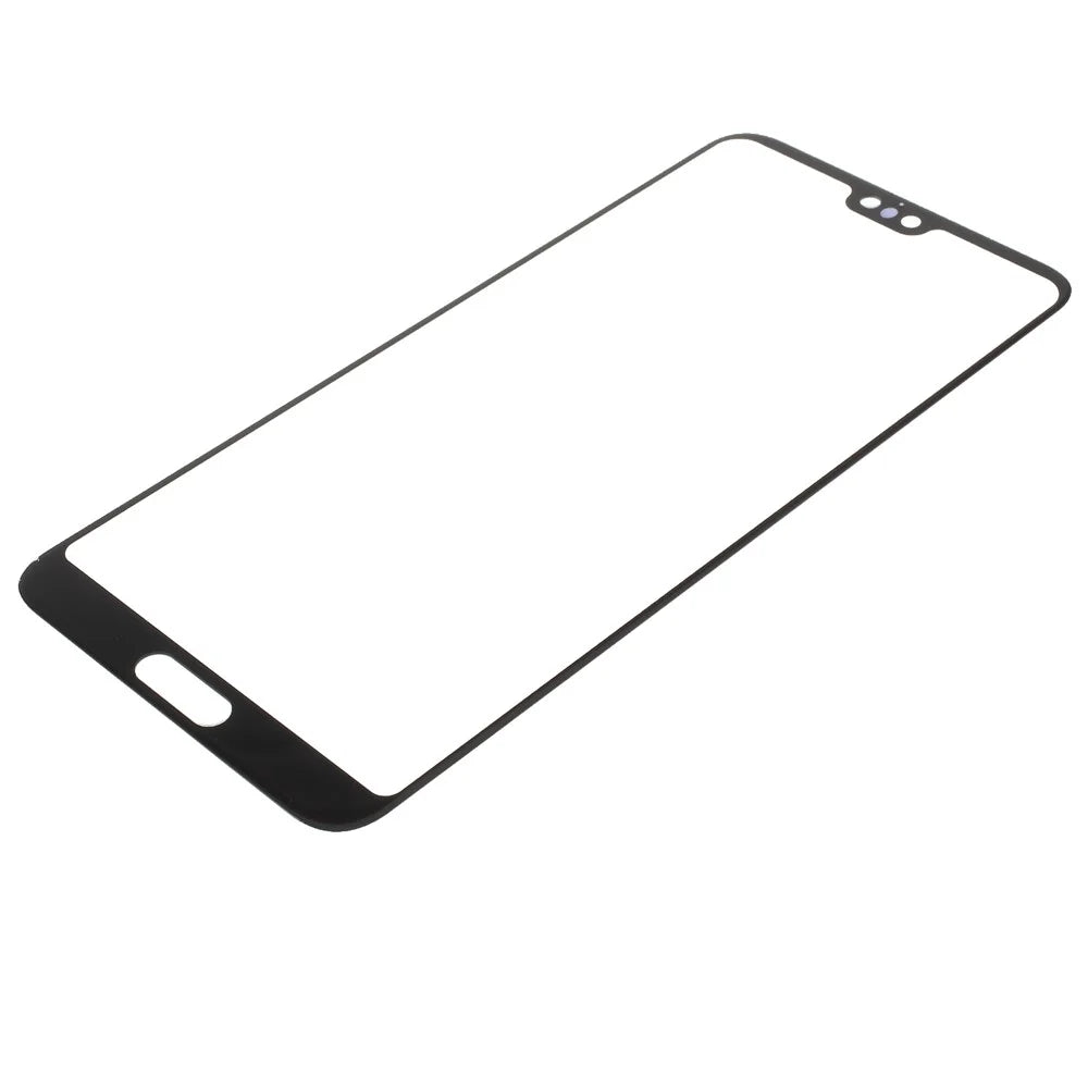 Black - Front Screen Glass Lens Replacement for Huawei P20 Pro (without Logo) - 4