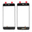 Black - For Huawei P10 (without Logo) OEM Outer Front Screen Glass Lens Replacement with Fingerprint Button Flex Cable - 1