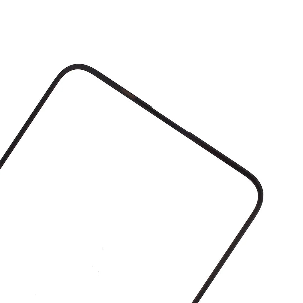 For Huawei Honor 20/nova 5T (without Logo) Front Screen Glass Lens with Frame Replacement Part - Black - 2