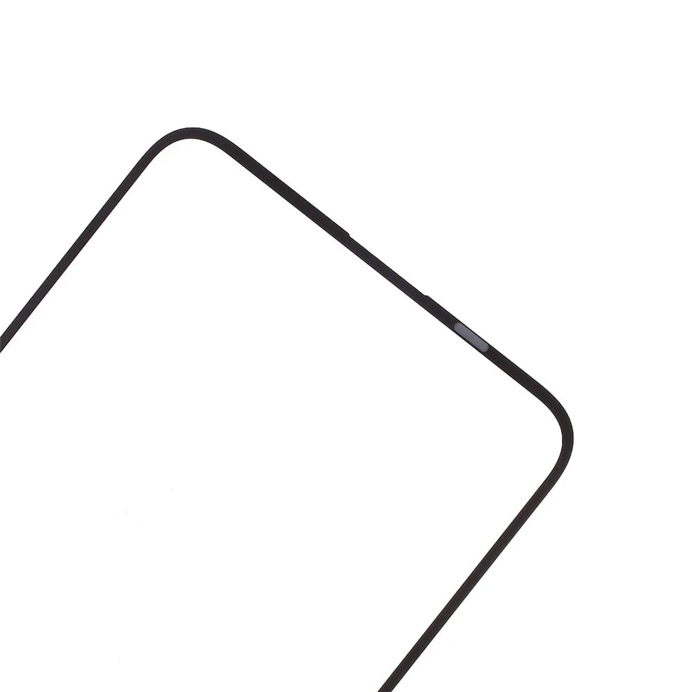 For Huawei Honor 20/nova 5T (without Logo) Front Screen Glass Lens with Frame Replacement Part - Black - 5