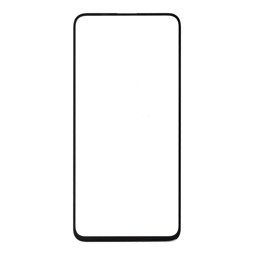 For Huawei Honor 20/nova 5T (without Logo) Front Screen Glass Lens with Frame Replacement Part - Black - 6