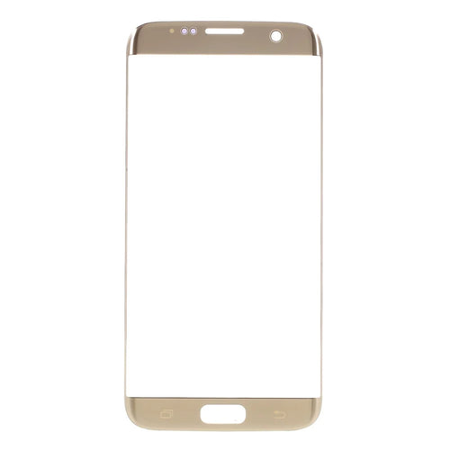 OEM Front Screen Glass Lens Replacement for Samsung Galaxy S7 Edge G935 - Gold Color - 1