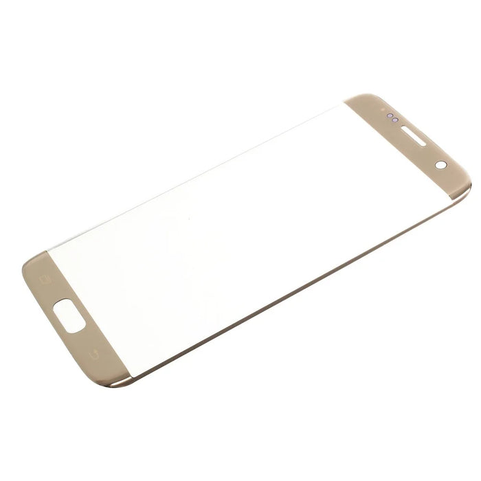 OEM Front Screen Glass Lens Replacement for Samsung Galaxy S7 Edge G935 - Gold Color - 3
