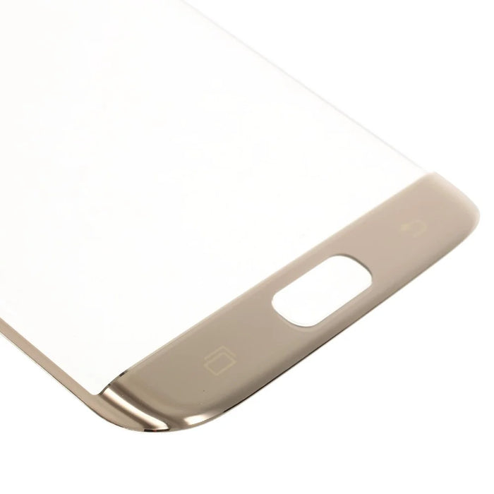 OEM Front Screen Glass Lens Replacement for Samsung Galaxy S7 Edge G935 - Gold Color - 6
