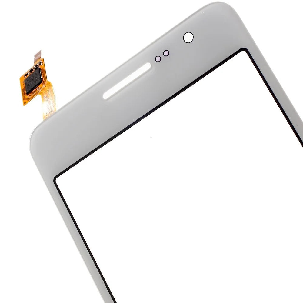 White Digitizer Touch Screen for Samsung Galaxy Grand Prime G530 (with Duos Letters, OEM Material Assembly) - 3