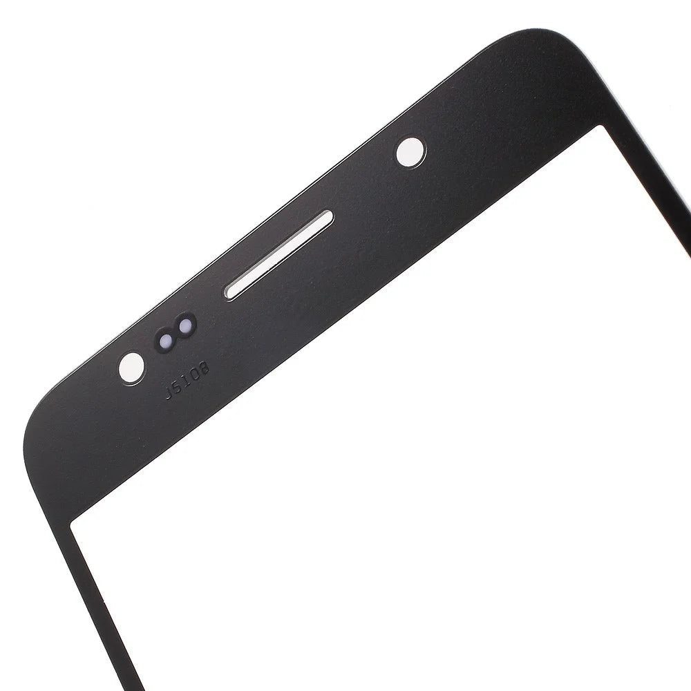 For Samsung Galaxy J5 (2016) Front Outer Screen Glass Lens Replacement - Black - 6