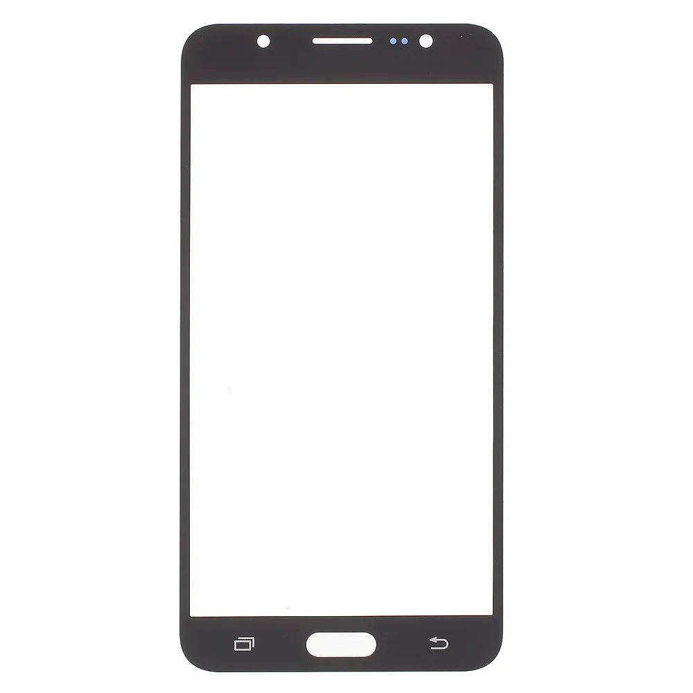 Front Outer Screen Glass Lens Replacement for Samsung Galaxy J7 (2016) - Black - 1
