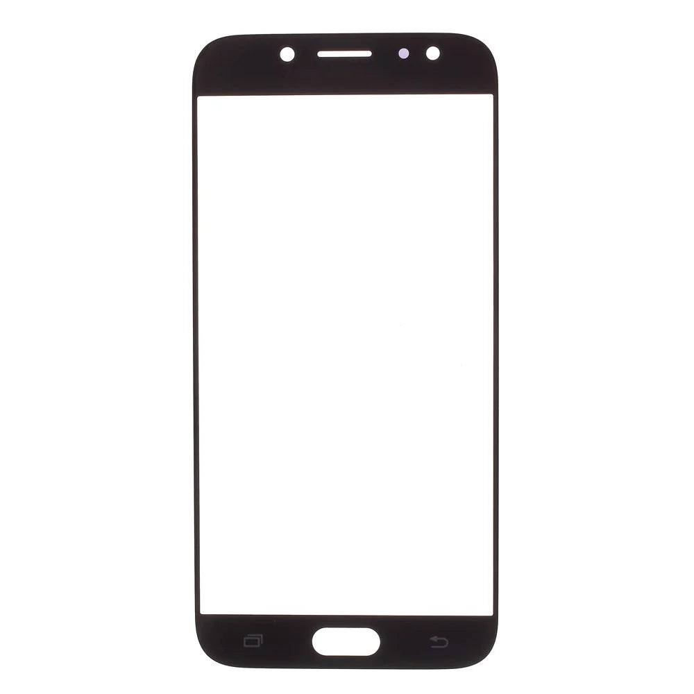 Outer Screen Glass Lens Replacement for Samsung Galaxy J7 (2017) J730 EU Version - Black - 1
