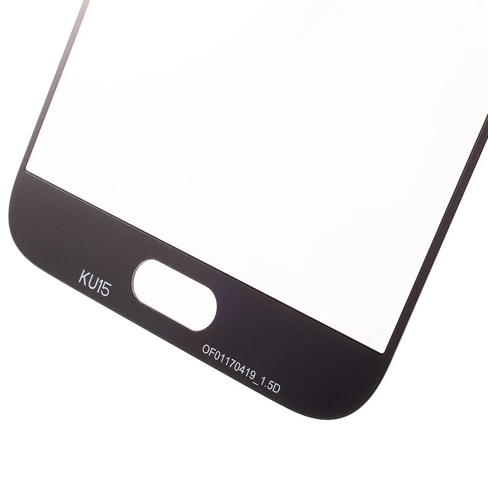 Outer Screen Glass Lens Replacement for Samsung Galaxy J7 (2017) J730 EU Version - Black - 6