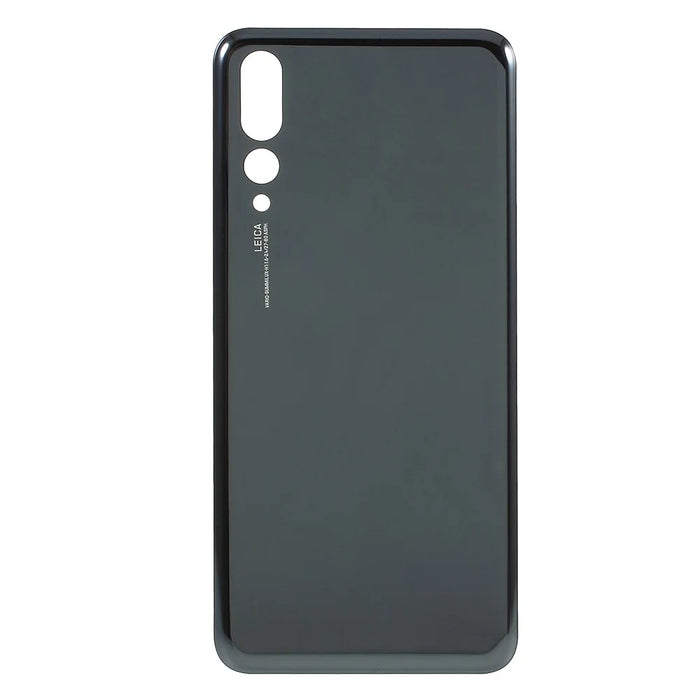 Battery Housing Cover Spare Part with Adhesive Sticker for Huawei P20 Pro - Black - 2